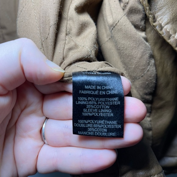 BB Dakota Brown Leather Jacket - Picture 4 of 7